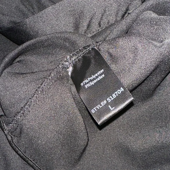 Black Ruched Blouse - Picture 7 of 7